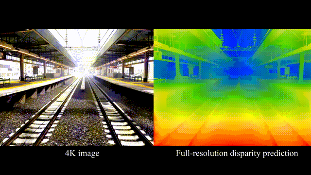 ORStereo: Occlusion-Aware Recurrent Stereo Matching for 4K-Resolution Images
