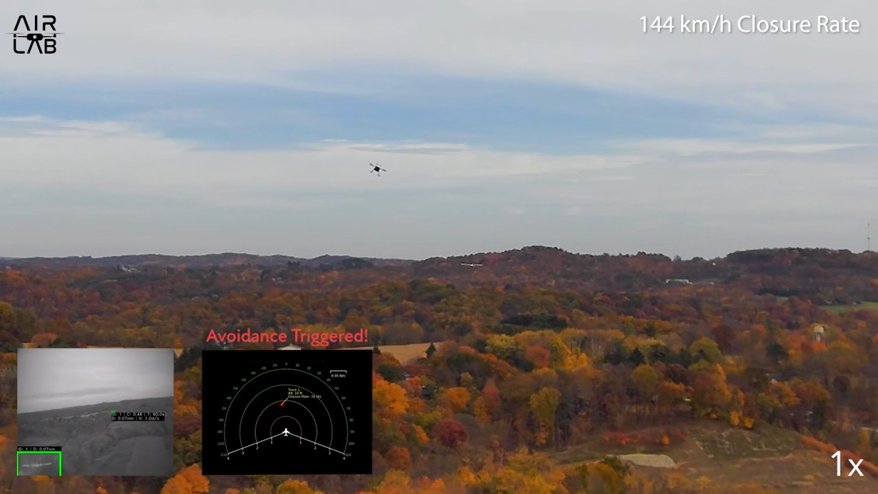 Demonstrating ViSafe: Vision-enabled Safety for High-speed Detect and Avoid